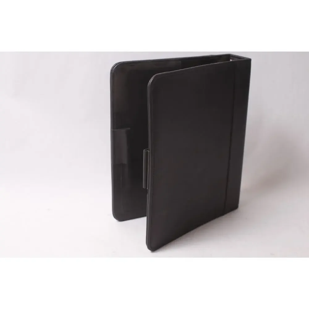 Franklin Covey Black Leather Day Planner 7-ring Binder Office Accessory ~